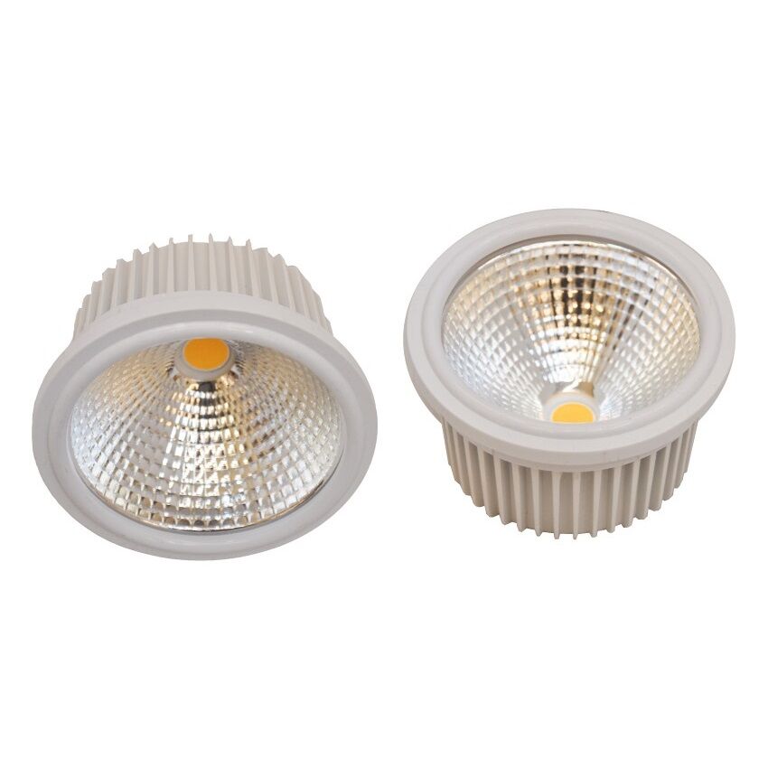 MOLLED MOL111Y 20 Watt Siyah/Beyaz Kasa LED AR111 Ampul (SAMSUNG/OSRAM LED & EAGLERISE/PHILIPS/LIFUD Driver)