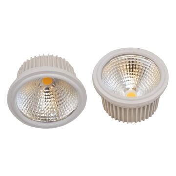 MOLLED MOL111Y 20 Watt Siyah/Beyaz Kasa LED AR111 Ampul (SAMSUNG/OSRAM LED & EAGLERISE/PHILIPS/LIFUD Driver)