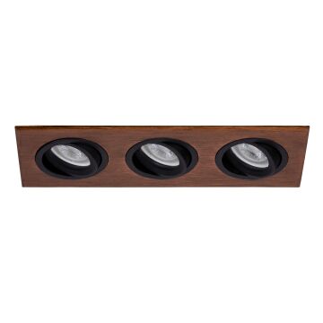 goldX ZE848-BE 3x12 Watt Bakır Eskitme Sıva Altı Üçlü LED Spot (SAMSUNG LED & EAGLERISE Driver)