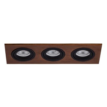 goldX ZE848-BE 3x12 Watt Bakır Eskitme Sıva Altı Üçlü LED Spot (SAMSUNG LED & EAGLERISE Driver)