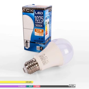 ACK AA13-01120 11 Watt LED Ampul - Gün Işığı (3000K)