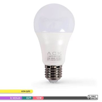 ACK AA13-01120 11 Watt LED Ampul - Gün Işığı (3000K)