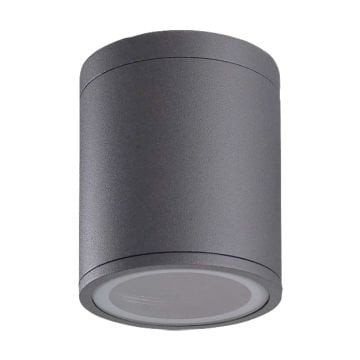 MOLLED MOL355 10x10 cm Antrasit Dış Mekan Sıva Üstü Spot - GU10 Duylu - IP54