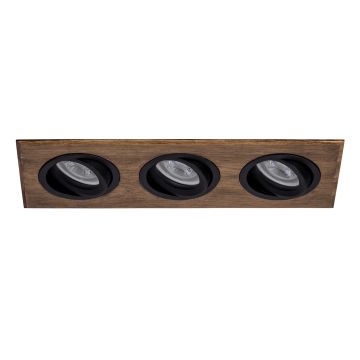 goldX ZE848-BRE 3x12 Watt Bronz Eskitme Sıva Altı Üçlü LED Spot (SAMSUNG LED & EAGLERISE Driver)