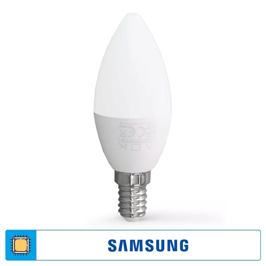 ACK AA09-00710 7 Watt LED Mum Ampul - Gün Işığı (3000K)