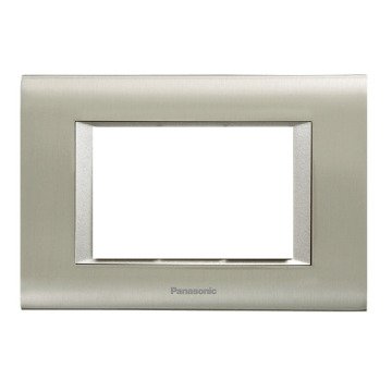 VİKO Sistema WVTF1843-5IB Tekli 3M Çerçeve [Inox Mat- Metalik Beyaz]