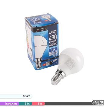 ACK AA11-00523 5 Watt LED G45 Top Ampul - Beyaz Işık (6500K)