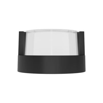 Braytron BG38-01011 15 Watt Siyah Kasa Yuvarlak Dış Mekan LED Aplik - Ilık Beyaz (4000K)
