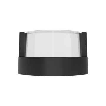Braytron BG38-01011 15 Watt Siyah Kasa Yuvarlak Dış Mekan LED Aplik - Ilık Beyaz (4000K)