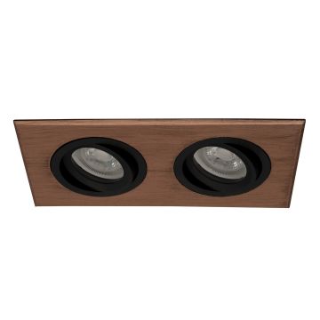 goldX ZE819-BE 2x12 Watt Bakır Eskitme Sıva Altı İkili LED Spot (SAMSUNG LED & EAGLERISE Driver)
