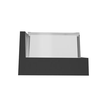 Braytron BG38-01101 15 Watt Siyah Kasa Kare Dış Mekan LED Aplik - Gün Işığı (3000K)