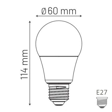 MONO 100-050135-651 5 Watt Gün Işığı (3000K) LED Ampul