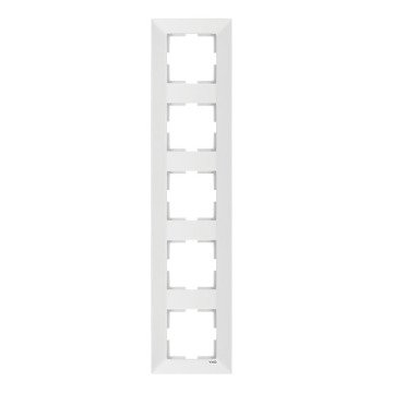 VİKO Meridian 90979025 Beşli Dikey Çerçeve [Beyaz]