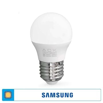 ACK AA11-00520 5 Watt LED G45 Top Ampul - Gün Işığı (3000K)