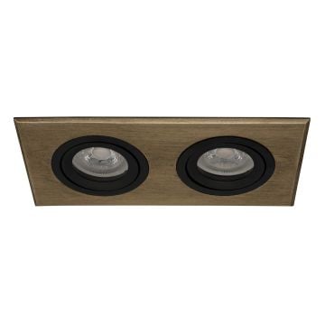 goldX ZE819-PE 2x12 Watt Prinç Eskitme Sıva Altı İkili LED Spot (SAMSUNG LED & EAGLERISE Driver)