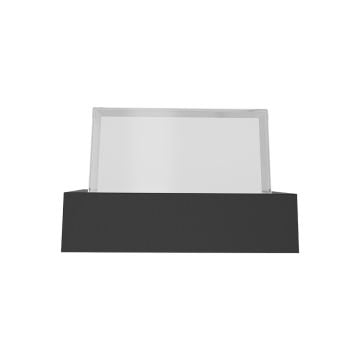 Braytron BG38-01301 15 Watt Siyah Kasa Kare Dış Mekan LED Aplik - Gün Işığı (3000K)