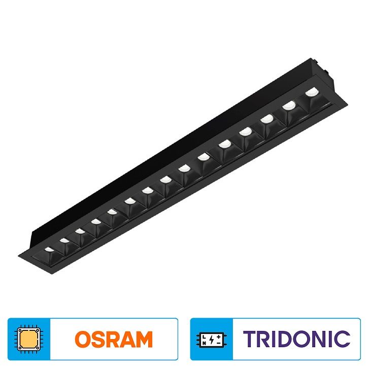 K2 GLOBAL KSL2065 45 Watt 118 cm Sıva Altı Mercekli LED Spot (OSRAM LED & TRIDONIC Driver)