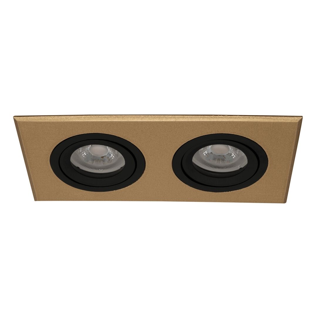 goldX ZE819-G 2x12 Watt Gold Sıva Altı İkili LED Spot (SAMSUNG LED & EAGLERISE Driver)