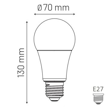 MONO 100-080135-301 8 Watt Gün Işığı (3000K) LED Ampul