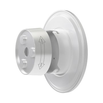 Braytron BG37-00280 12 Watt Beyaz Kasa Yuvarlak Dış Mekan LED Aplik - 3 Işık Renkli (Beyaz + Ilık Beyaz + Gün Işığı)
