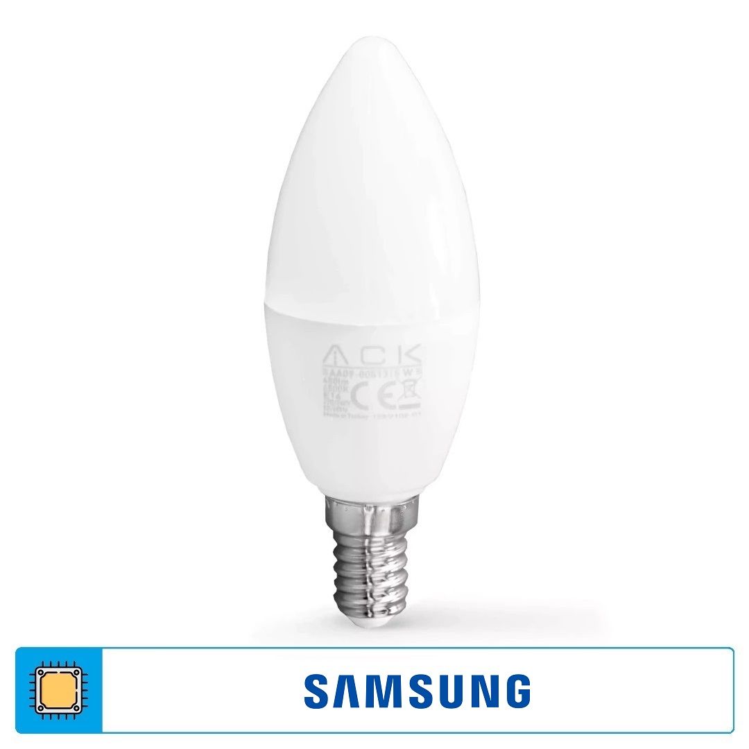 ACK AA09-00511 5 Watt LED Mum Ampul - Ilık Beyaz (4000K)