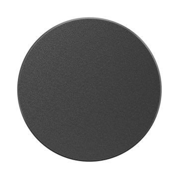 Braytron BG37-00281 12 Watt Siyah Kasa Yuvarlak Dış Mekan LED Aplik - 3 Işık Renkli (Beyaz + Ilık Beyaz + Gün Işığı)