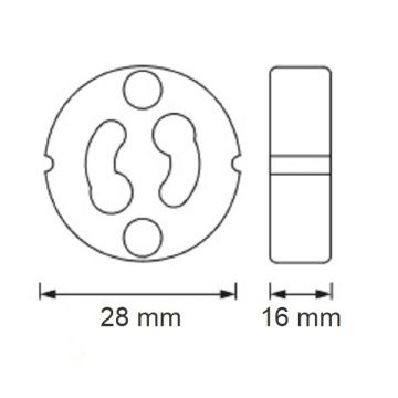 DÜNYA LED HS-2801 GU10 Duy