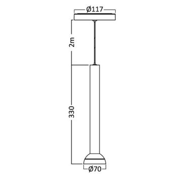 Braytron BD62-00111 7 Watt LED Magnet Spot - Ilık Beyaz (4000K)