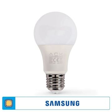 ACK AA13-00923 9 Watt LED Ampul - Beyaz Işık (6500K)