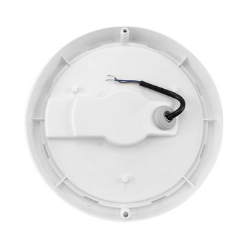 Braytron BC17-01230 18 Watt Beyaz Kasa Yuvarlak Dış Mekan LED Aplik - Beyaz Işık (6500K)