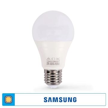 ACK AA13-00921 9 Watt LED Ampul - Ilık Beyaz (4000K)