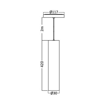 Braytron BD62-00211 15 Watt LED Magnet Spot - Ilık Beyaz (4000K)