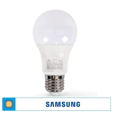 ACK AA13-00920 9 Watt LED Ampul - Gün Işığı (3000K)