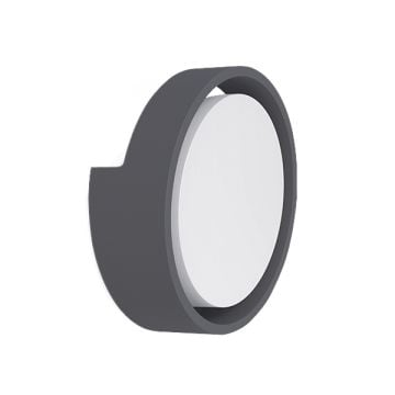 Braytron BG38-00702 12 Watt Siyah Kasa Dış Mekan LED Aplik - Gün Işığı (3000K)