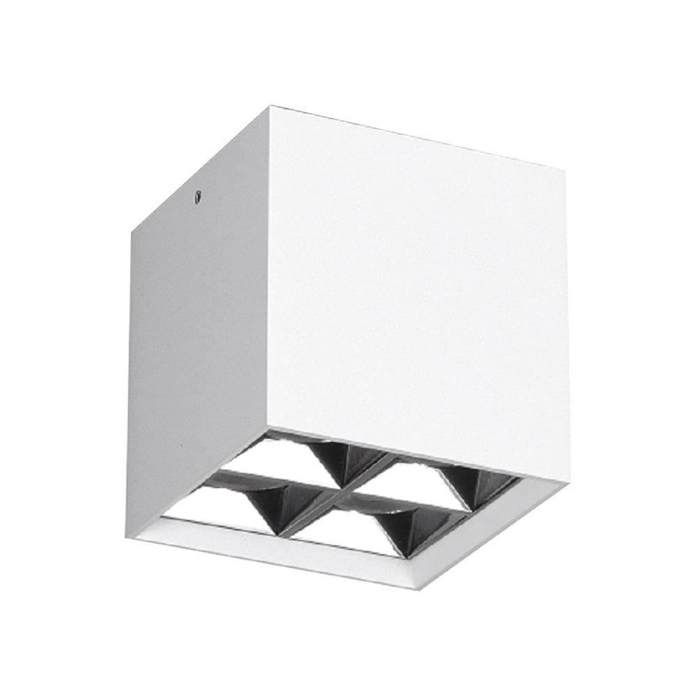 JUPITER LC604 B 15 Watt Siyah-Krom Sıva Üstü LED Spot - Metal - Gün Işığı (3000K) - OSRAM LED