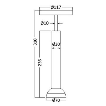 Braytron BD61-00501 7 Watt LED Magnet Ray Spot - Gün Işığı (3000K)