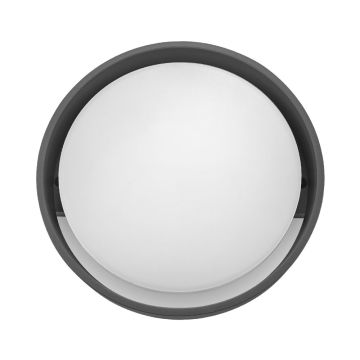 Braytron BG38-00712 12 Watt Siyah Kasa Dış Mekan LED Aplik - Ilık Beyaz (4000K)
