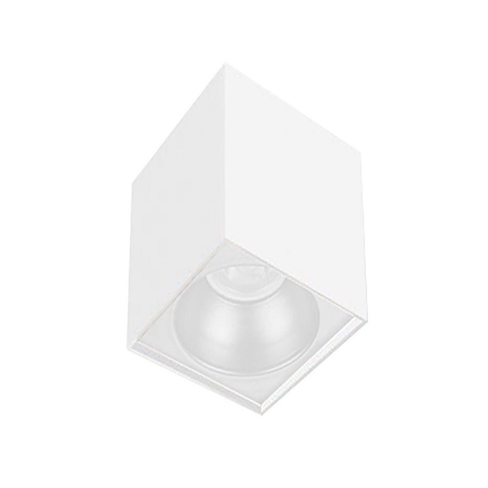 inoled 9250-03 8x8x10 cm Beyaz Sıva Üstü Spot Kasası - GU10 Duylu - Metal