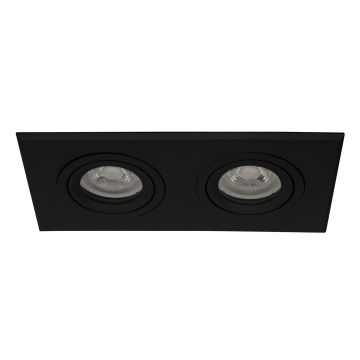 goldX ZE819-BK 2x12 Watt 2x12 Watt Siyah Sıva Altı İkili LED Spot (SAMSUNG LED & EAGLERISE Driver)