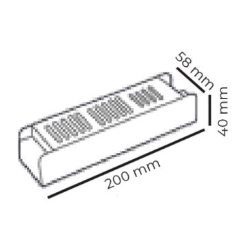 DÜNYA LED HS1507 12 Volt 17 Amper 200 Watt Ultra Slim LED Trafosu