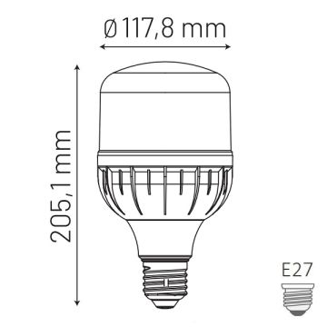 MONO 130-350120-651 35 Watt Torch LED Ampul - Beyaz Işık (6500K)