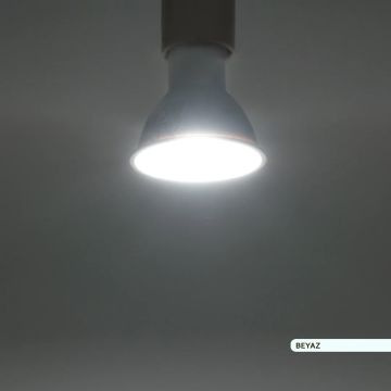 ACK AA24-00753 7 Watt GU10 Duylu LED Ampul - Beyaz Işık (6500K)