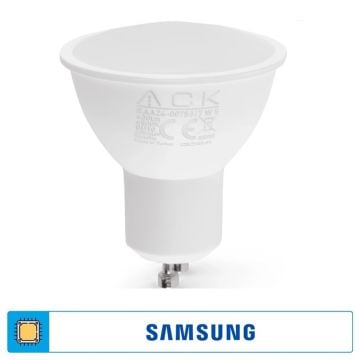 ACK AA24-00753 7 Watt GU10 Duylu LED Ampul - Beyaz Işık (6500K)