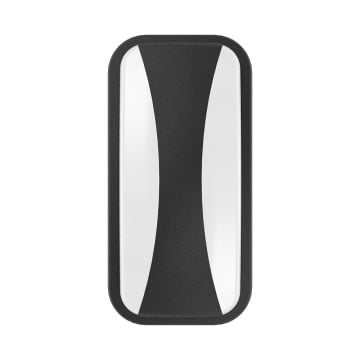 Braytron BG38-00232 15 Watt Siyah Kasa Dış Mekan LED Aplik - Beyaz Işık (6500K)