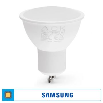 ACK AA24-00751 7 Watt GU10 Duylu LED Ampul - Ilık Beyaz (4000K)