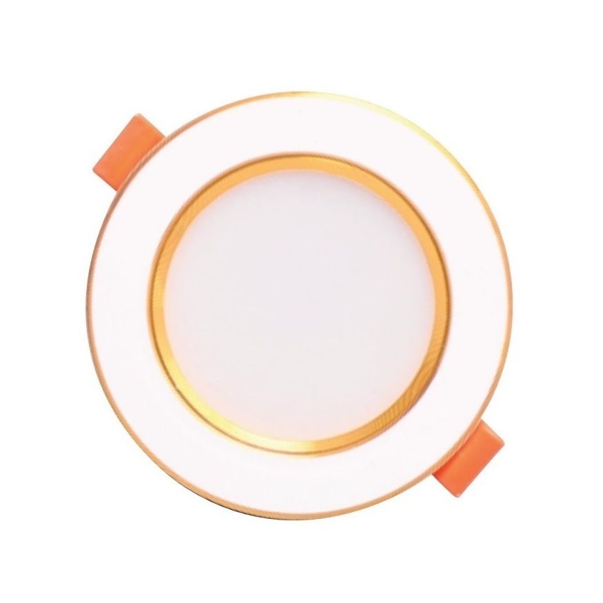 K2 GLOBAL KDL114 5 Watt Beyaz-Gold Sıva Altı LED Downlight Armatür