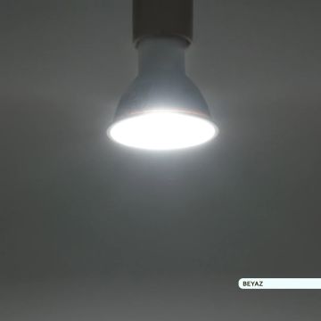 ACK AA24-01553 5 Watt GU10 Duylu Mercekli LED Ampul - SAMSUNG LED - Beyaz Işık (6500K)