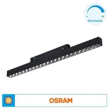 K2 GLOBAL KTL166D 18 Watt 33 cm Dimlenebilir OSRAM Lensli LED Magnet Armatür