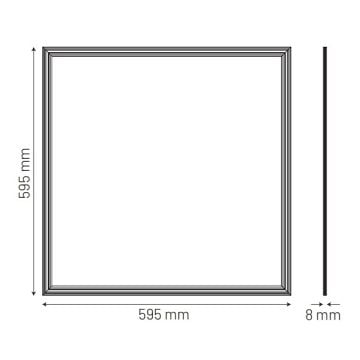 MONO 110-486060-651 48 Watt 60x60 Ultra Slim LED Panel - Beyaz Işık (6500K) [SAMSUNG LED]