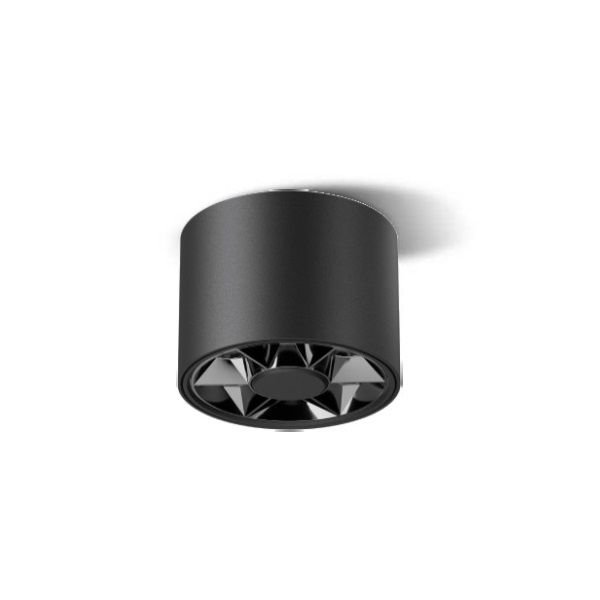 JUPITER LC500 S SK 7 Watt 8x6 cm Siyah-Koyu Krom Sıva Üstü LED Spot - Metal - Gün Işığı (3000K)